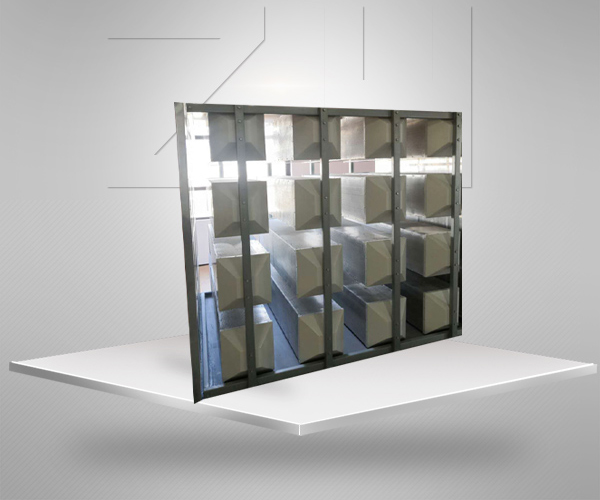 火箭筒阵列式消声器